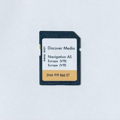 SD Card Navi VW, SKODA, Discover Pro Media MIB2 (AS) Europa Map (V19) 2024/25 foto