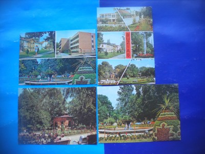 HOPCT LOT 2365 BUZIAS -JUD TIMIS -4 CARTI POSTALE-CIRCULATE foto