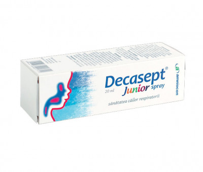 Decasept Spray Junior 20 mililitri Amniocen foto