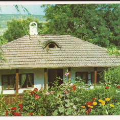 Carte Postala veche Romania -Iasi - Bojdeuca lui Ion Creanga ,circulata 1980