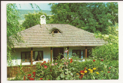 Carte Postala veche Romania -Iasi - Bojdeuca lui Ion Creanga ,circulata 1980 foto
