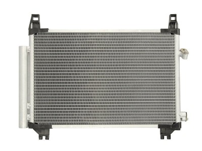 Condensator climatizare Toyota Yaris (XP90), 01.2006-2011, motor 1.4 D-4D, 66 kw diesel, cutie manuala/CVT, full aluminiu brazat, 525(480)x335(315)x1 foto