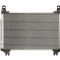 Condensator climatizare Toyota Yaris (XP90), 01.2006-2011, motor 1.4 D-4D, 66 kw diesel, cutie manuala/CVT, full aluminiu brazat, 525(480)x335(315)x1