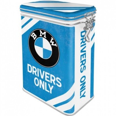 Cutie metalica cu capac etans - BMW Drivers Only foto