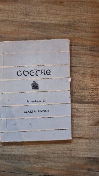 Goethe - Poezii