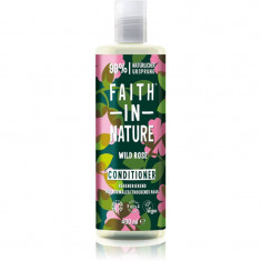 Faith In Nature Wild Rose balsam regenerator pentru par normal spre uscat 400 ml