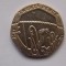 20 PENCE 2016 GBR