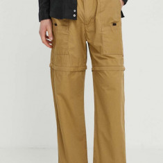 Levi's pantaloni barbati, culoarea bej, drept