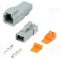 Conector auto, ATP, 2 pini, AMPHENOL - ATP2PS-CKIT