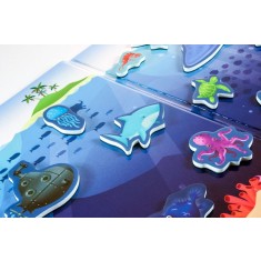 Joc magnetic Descopera misterele marii - Miniland