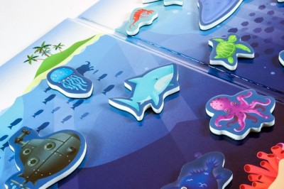 Joc magnetic Descopera misterele marii - Miniland foto