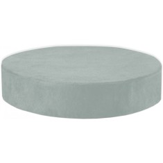 Husă pentru scaun cosmetic de coafură diametru 33 cm Gri