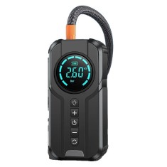 Redresor auto 4 in 1, compresor de aer portabil, negru, capacitate baterie 8400mAh, curent maxim 1000A