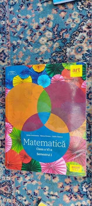 MATEMATICA CLASA A VI A SEMESTRUL I SMARANDOIU , PERIANU STANICA AVIZAT ,M.E.N
