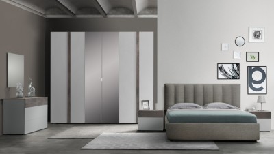 DORMITOR COMPLET FURN 48 ( SOMIERA SI SALTEAUA GRATUITE) PAT 160/200CM foto