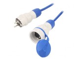 Prelungitor electric albastru 10m 16A