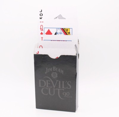 Carti de joc whisky Jim Beam Devil&amp;#039;s Cut 90 Proof - noi foto