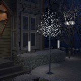 Cumpara ieftin Pom Crăciun, 600 LED-uri alb rece, flori de cireș, 300 cm