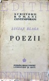 Poezii - 1942 - Lucian Blaga ($S230)
