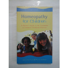 HOMEOPATHY FOR CHILDREN - MARY KIRKNESS