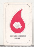 bnk cld Calendar de buzunar - 1985 - Centrul de hematologie Bucuresti