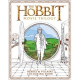 Cumpara ieftin The Hobbit Movie Trilogy: Heroes and Villains Coloring Book