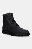 PS Paul Smith pantofi din nubuc Buck culoarea albastru marin, M2S.BUC02.NSUE