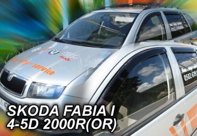 Paravant SKODA FABIA Hatchback si Combi an fabr. 2000 -- (marca HEKO) Set fata si spate &amp;ndash; 4 buc. by ManiaMall foto