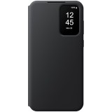 Husa de protectie Samsung Smart View Wallet Case pentru Galaxy A55 5G, Negru