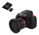 Cumpara ieftin Pachet: Card memorie 32Gb + Camera foto digitala pentru copii, THD Pixels D6PRO, aspect DSLR, rezolutie foto 18 megapixeli, video FullHD, focalizare a