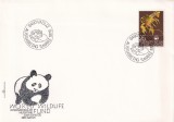 FILATELIE TEMATICA - PLIC LIETCHENSTEIN TEMATICA PESTI CRAB PANDA