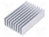 Radiator extrudat, aluminiu, 50mm x 33mm, naturala, FISCHER ELEKTRONIK - SK 636 50 AL