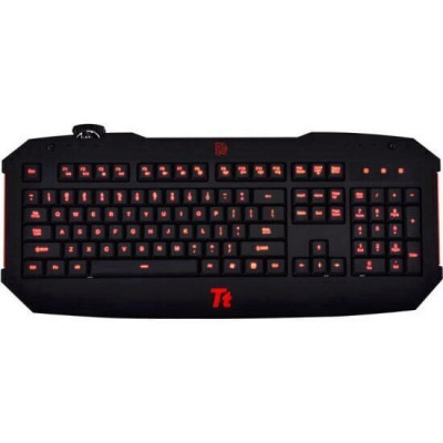 Tastatura gaming Tt eSports Challenger neagra Open Box foto