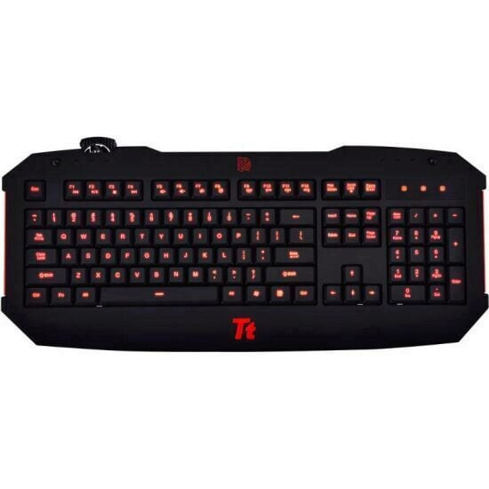 Tastatura gaming Tt eSports Challenger neagra Open Box