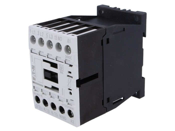 Contactor 3P NO 24VDC 12A 690V