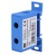 Conector de Șine 50mm2 1 Pista 2 Borne Albastru TS35