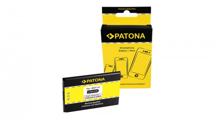 Sony Ericsson BST-41 BST41 BST41 Xperia X1 X2 X10 PLAY 1700mAh Li-Ion Baterie / Baterie - Patona