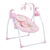 Leagan electric cu conectare la priza Sweet Star+ Pink, Cangaroo