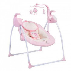 Leagan electric cu conectare la priza Sweet Star+ Pink