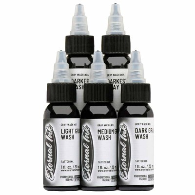 Tusuri Gri - ETERNAL - GrayWash (Tus de desen) - Set 5x30ml foto