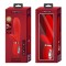 Vibrator Iepuras Thomas, 7 Moduri Vibratii, Silicon, USB, Rosu, 20.5 cm - design elegant si ergonomic este invaluit in silicon foarte moale, neted si