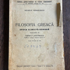 Wilhelm Windelband Filosofia Greaca Epoca Elenistica-Romana