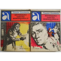 Matraguna contra monseniorului (2 volume) &ndash; Theodor Constantin (coperta putin uzata)