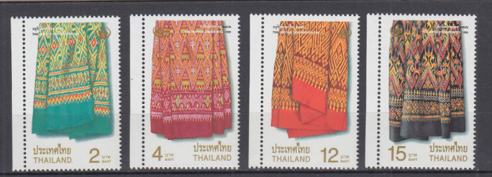 THAILANDA 1999 TESATURI CONSERVAREA PATRIMONIULUI NATIONAL SERIE MNH