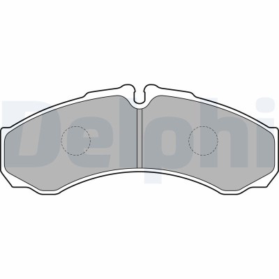 DELPHI LP1802 set placute frana,frana disc foto