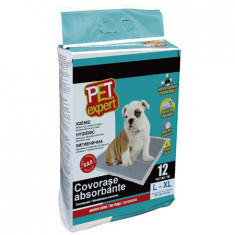 Pet Expert Covor Absorbant L/XL Carbon 60x75cm, 12buc foto