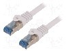 Cablu patch cord, Cat 6a, lungime 1m, S/FTP, LOGILINK - CQ4031S