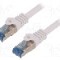 Cablu patch cord, Cat 6a, lungime 500mm, S/FTP, LOGILINK - CQ4021S