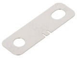 Conector cupru nichel 64x20x0,4mm Nr.bat: 2 XinXin