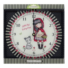 Ceas de perete Gorjuss - Little Red Riding Hood foto